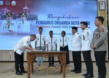 Pengurus DPC Organda Resmi Dikukuhkan, Wali Kota Jambi Ajak Bersama-sama Membangun Transportasi Publik Ramah Lingkungan