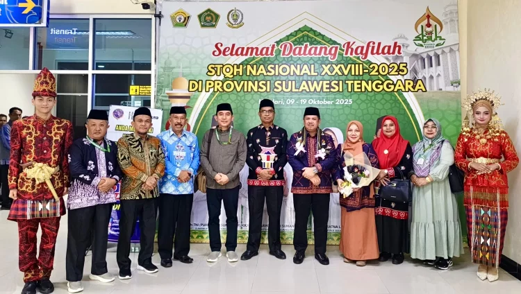 Kakanwil Kemenag Jambi Tiba di Kendari, Siap Dukung Kafilah pada STQH Nasional XXVIII
