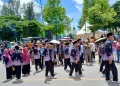 Kafilah Jambi Meriahkan Pawai Ta’aruf STQH Nasional Ke-28 di Kendari