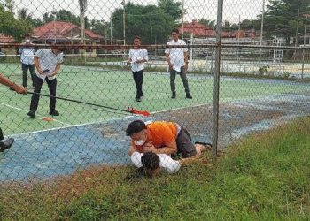 Penyidik Polres Tebo Gelar Rekonstruksi Kasus Pembunuhan Imam Komaini Sidiq, Tersangka Peragakan 36 Adegan