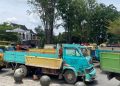 Ratusan Sopir Truk dan Bus Demo Soal Pembatasan Solar, Jalanan Kotabaru Macet