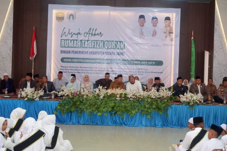 Wujudkan Generasi Qurani, 820 Santri di Kabupaten Muaro Jambi Ikuti Wisuda Akbar