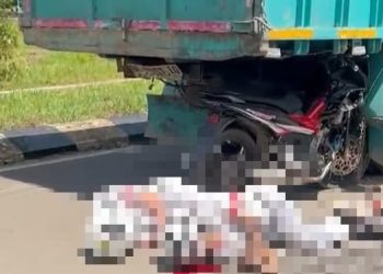 Kecelakaan Maut di Tanjabtim, Seorang Pemuda Meninggal Dunia Usai Menabrak Truk Parkir