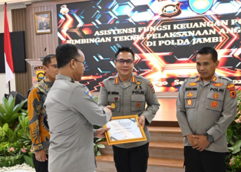 Polresta Jambi Raih Peringkat Pertama IKPA Satker Lingkup Polda Kategori Pagu Besar Semester I TA 2025