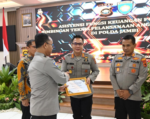 Polresta Jambi Raih Peringkat Pertama IKPA Satker Lingkup Polda Kategori Pagu Besar Semester I TA 2025