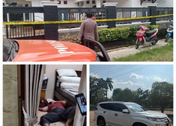 Polresta Jambi Lakukan Olah TKP Kasus Dugaan Perampokan Disertai Kekerasan di Paal Merah