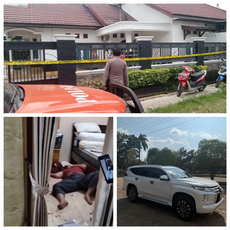 Polresta Jambi Lakukan Olah TKP Kasus Dugaan Perampokan Disertai Kekerasan di Paal Merah