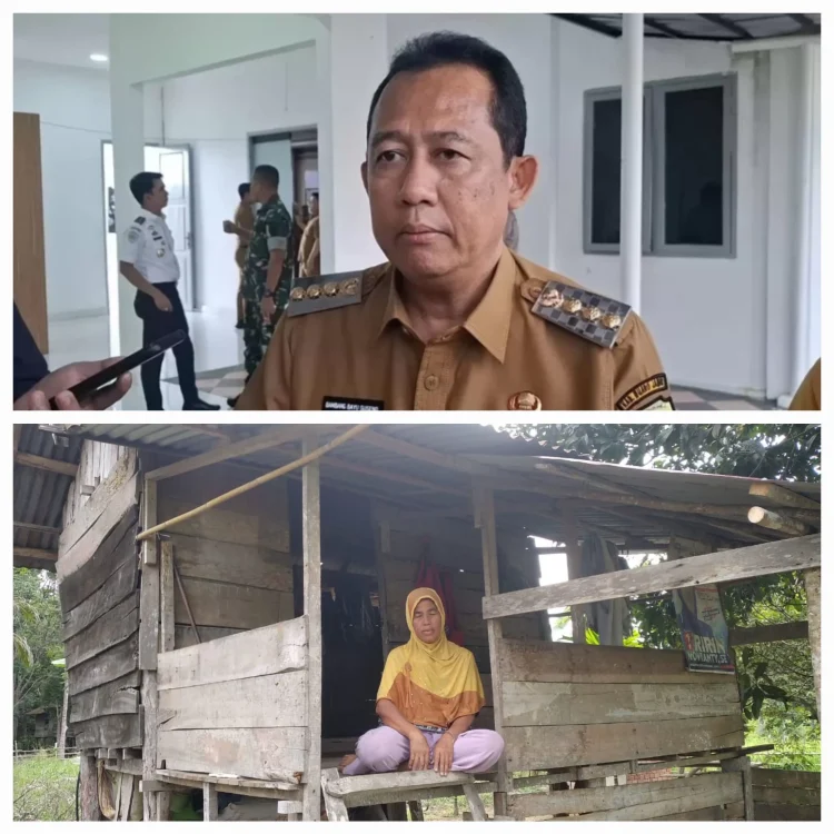 Bupati Muaro Jambi Gerak Cepat Bantu Keluarga Jasmadi yang Tinggal di Rumah 2×3 Meter