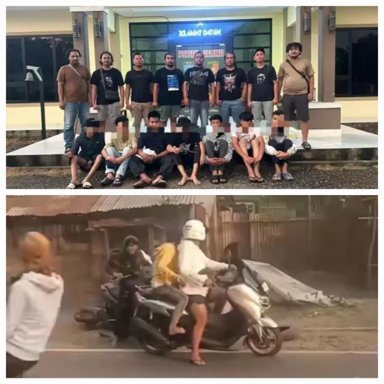 Tak Sampai 24 Jam, Polisi Ringkus 7 Pelajar Terlibat Tawuran di Mendalo Darat yang Viral di Medsos