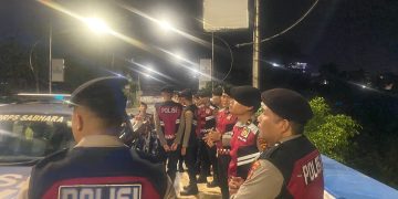 Cegah Aksi Balap Liar dan Geng Motor, Ditsamapta Polda Jambi Gencarkan Patroli Malam