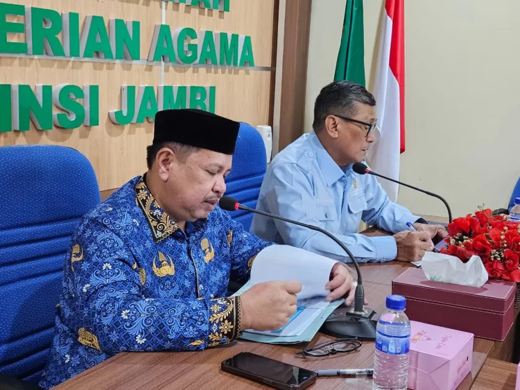 Kakanwil Paparkan Pelaksanaan Pelayanan Keterbukaan Informasi Publik Pada Kanwil Kemenag Jambi