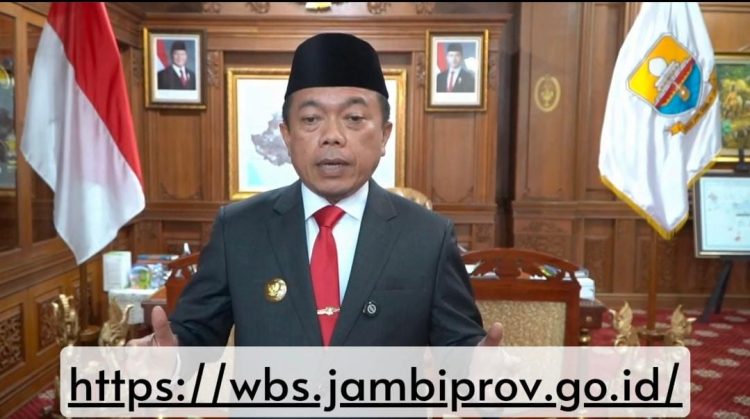 Gubernur Jambi Ajak Masyarakat Laporkan ASN yang Melanggar dan Menyimpang Lewat Aplikasi WBS