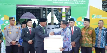 Bupati Sarolangun Launching Perlindungan Jamsostek Bagi 55.703 Pekerja