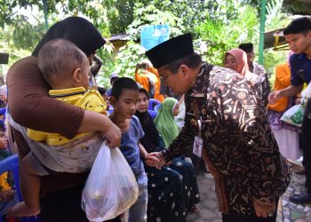 Wali Kota Maulana Launching Program “Basuh Tangan” di Kelurahan Pinang Merah