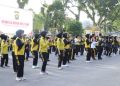 Polda Jambi Gelar Olahraga Senam Tingkatkan Kebugaran Personel