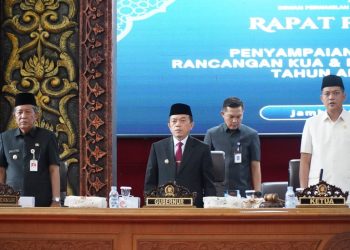 Sekda Sudirman Pimpin Exit Meeting dan Entry Meeting Bersama BPK RI