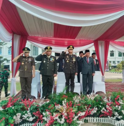 Dirsamapta Polda Jambi Hadiri Upacara Hari Sumpah Pemuda, Teguhkan Komitmen Jaga Persatuan dan Keamanan Bangsa
