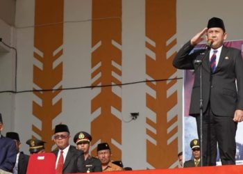 H M Syukur Inspektur Upacara Peringati Hari Kesaktian Pancasila 2025