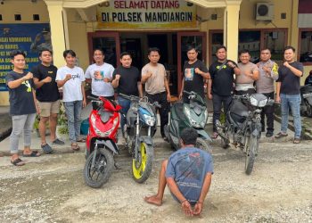 Curi Motor di Tiga Kabupaten, Pria di Sarolangun ini Ditangkap Polisi