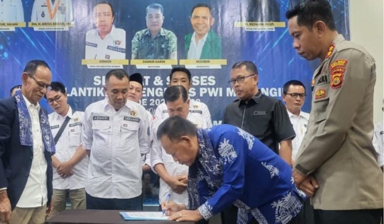 Wabup H A Khafidh Ajak PWI Bersinergi Bangun Merangin