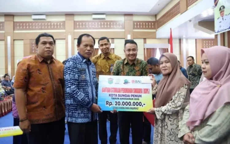 146 Warga Sungai Penuh Terima Bantuan Bedah Rumah, Wujud Nyata Kepedulian Pemerintah untuk MBR