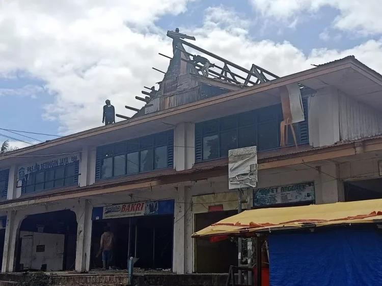 Revitalisasi Pasar Pusat Kota Dimulai! Bahan Bongkaran Akan Tambah PAD Sungai Penuh