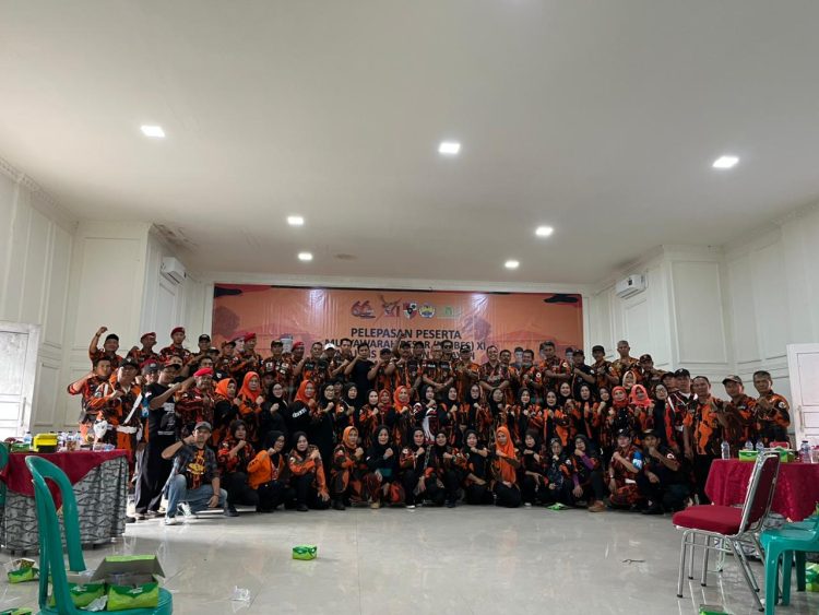 Majelis Pimpinan Wilayah Pemuda Pancasila Lepas Peserta Mubes XI Ke Jakarta