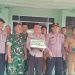 Camat dan Kapolsek Jaluko Datang Bawa Kue Tart dan Tumpeng ke Mako Koramil Pijoan, Ucapkan Selamat HUT TNI ke-80