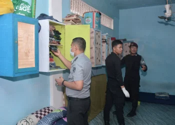 Awali Tugas, Kalapas Askari Utomo Pimpin Razia di Lapas Narkotika Muara Sabak