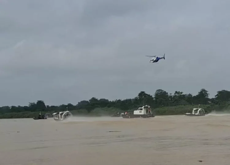 Cegah Gangguan Keamanan, Ditpolairud Polda Jambi Gelar Patroli Skala Besar di Sungai Batanghari