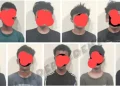 Polisi Tangkap 9 Anggota Geng Motor Terlibat Tawuran di Jalan Baru Jambi