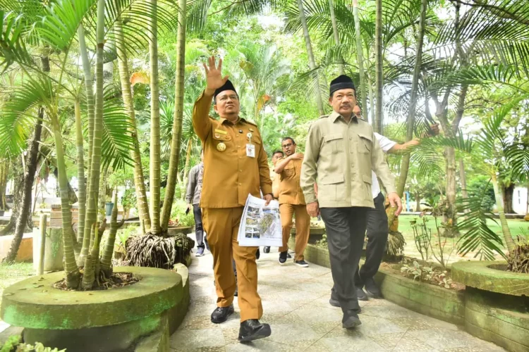 Wali Kota Jambi Dampingi Kepala Baznas RI Tinjau Lokasi Pembangunan ZCorner di Taman Remaja