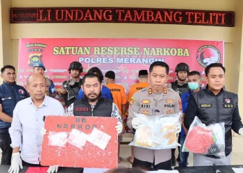 Satresnarkoba Polres Merangin Bongkar Jaringan Narkoba Antarprovinsi, 2 Kg Sabu Diamankan