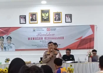 Satu Hati untuk Negeri, Polda Jambi Tanamkan Nilai Kebangsaan di SMAN 4 Kota Jambi