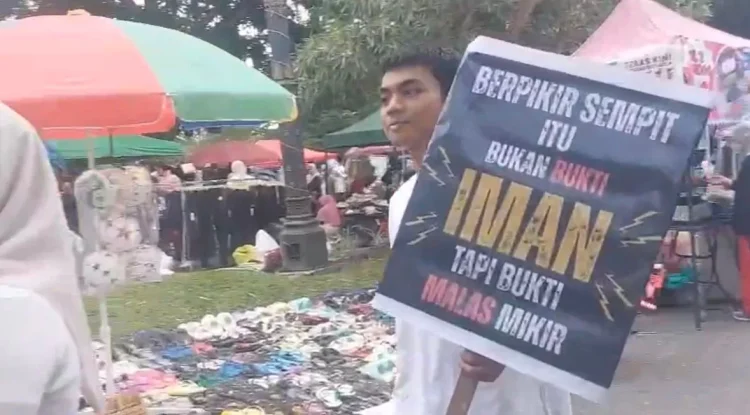 FKPT dan Densus 88 Gelar Kampanye Simpatik Tolak Radikalisme di CFD Jambi