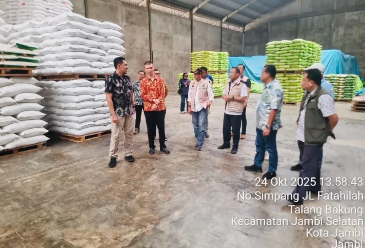 Satgas Pantau Harga Beras di Jambi, Pastikan Stabil dan Sesuai HET
