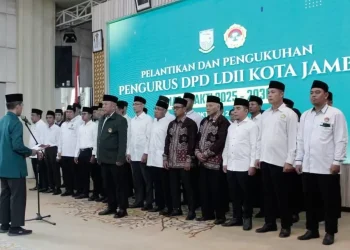 H. Sukarno Resmi Nahkodai LDII Kota Jambi, Wali Kota Maulana: Siap Bersinergi Bangun Umat
