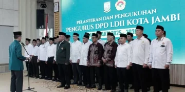 H. Sukarno Resmi Nahkodai LDII Kota Jambi, Wali Kota Maulana: Siap Bersinergi Bangun Umat