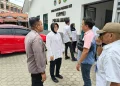 Wujudkan Lalu Lintas Lancar, Personel Polda Jambi Gatur di Titik Rawan Kemacetan