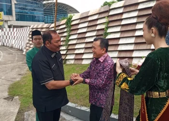 Gubernur Al Haris Sambut Kedatangan Kajati Jambi Sugeng Hariadi di Jambi