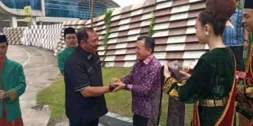 Gubernur Al Haris Sambut Kedatangan Kajati Jambi Sugeng Hariadi di Jambi