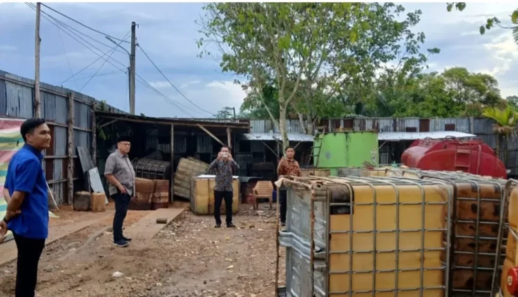 Pelangsir Masih Bebas, Gudang Ilegal Diduga Tampung Solar Subsidi