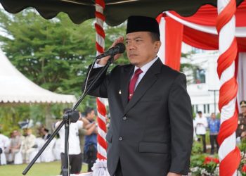 Sekda Sudirman Pimpin Exit Meeting dan Entry Meeting Bersama BPK RI