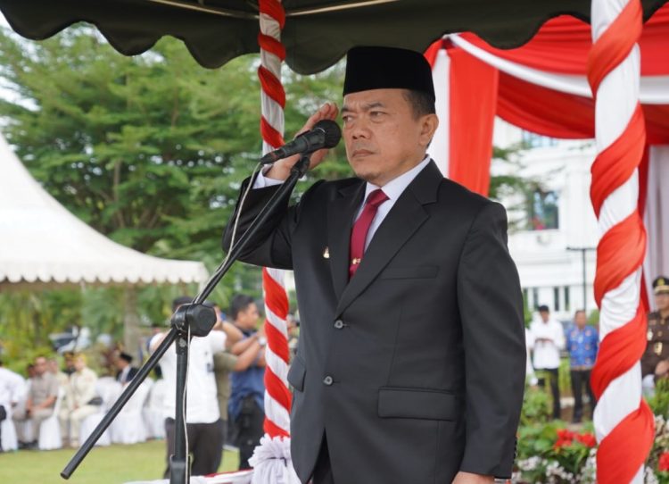 Sekda Sudirman Pimpin Exit Meeting dan Entry Meeting Bersama BPK RI