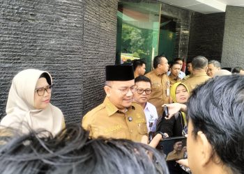 Sekda Sudirman Pimpin Exit Meeting dan Entry Meeting Bersama BPK RI