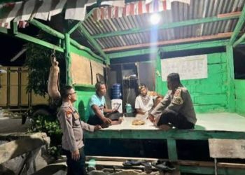 Kapolres Sarolangun Ajak Warga Optimalkan Pos Kamling untuk Jaga Kamtibmas