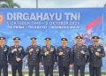 Kapolres Muaro Jambi Hadiri Upacara HUT ke-80 TNI, Wujud Sinergitas TNI-Polri di Provinsi Jambi