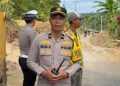 Kerja Cepat Polres Kerinci Tangani Longsor di Jalan Lintas Bangko–Kerinci, Arus Lalu Lintas Kembali Lancar