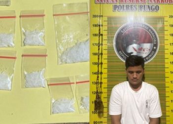 Edarkan Sabu di Pondok, Pemuda Koto Jayo Ditangkap Satresnarkoba Polres Bungo