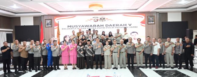 Irjen Pol Krisno H. Siregar Resmi Lantik Pengurus KBPP Polri Provinsi Jambi Periode 2025–2030